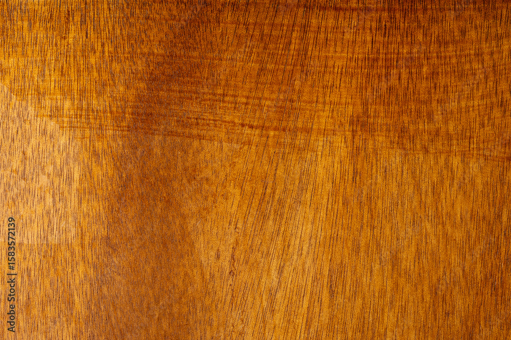 Fototapeta premium Polished brown wooden texture