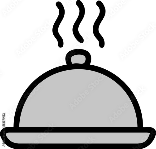 plate with a question mark