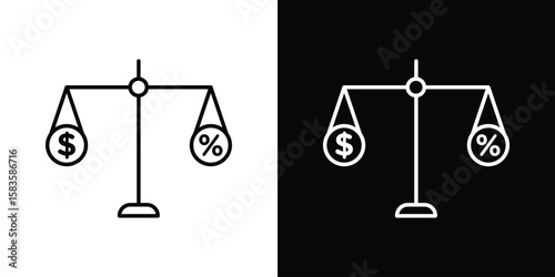 Taxes icon editable concept. editable vector stroke symbols