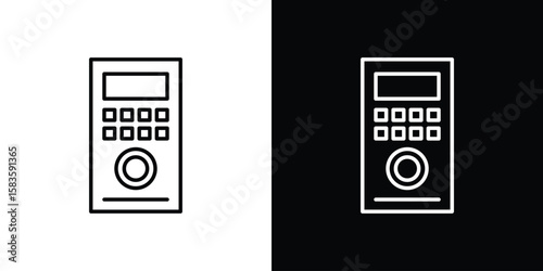 Intercom icon editable concept. editable vector stroke symbols
