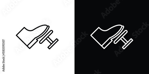 car pedal icon editable concept. editable vector stroke symbols