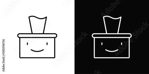 baby wipe icon editable concept. editable vector stroke symbols