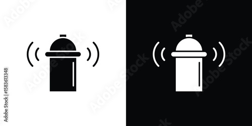 Shaker icon. Simple high quality pictogram. Modern solid style