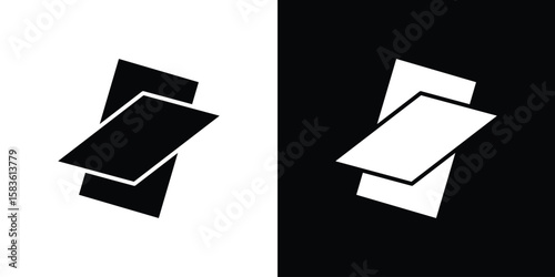 Roof window icon. Simple high quality pictogram. Modern solid style