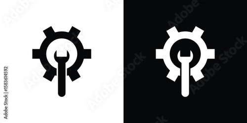 Productivity tools icon. Simple high quality pictogram. Modern solid style