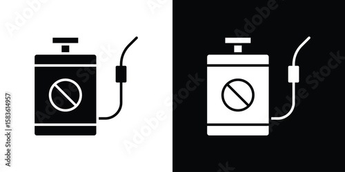 Pesticide icon. Simple high quality pictogram. Modern solid style
