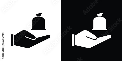 Inheritance law icon. Simple high quality pictogram. Modern solid style