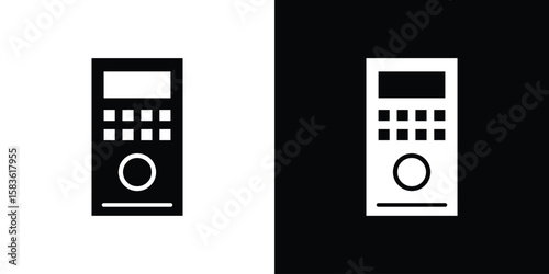 Intercom icon. Simple high quality pictogram. Modern solid style