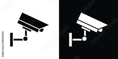 CCTV icon. Simple high quality pictogram. Modern solid style