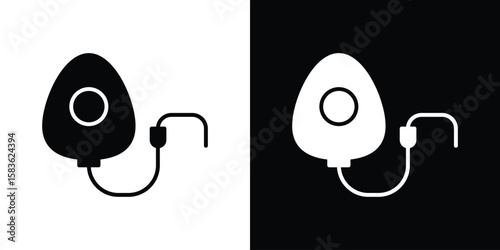 Anesthesia icon. Simple high quality pictogram. Modern solid style