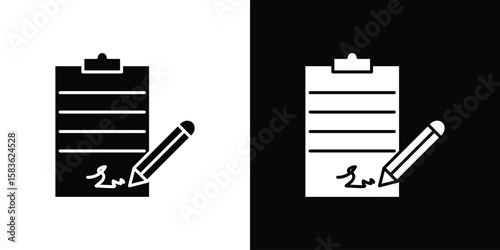 Agreement icon. Simple high quality pictogram. Modern solid style