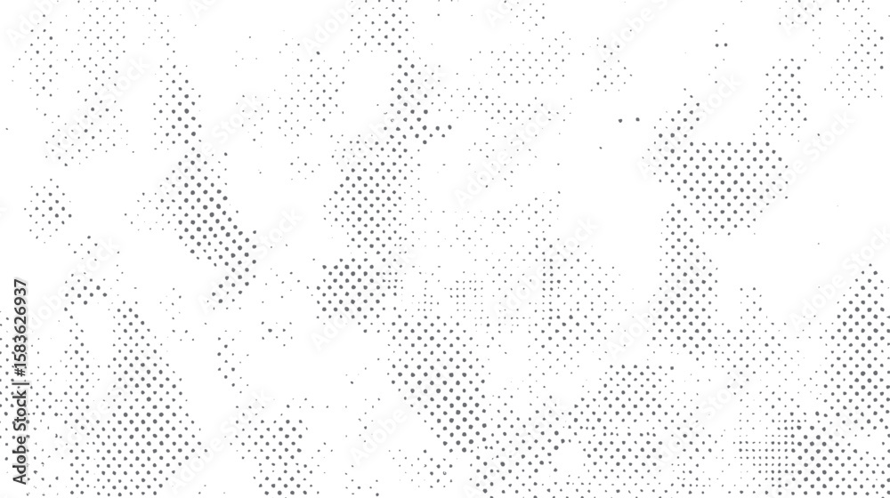 Fototapeta premium Halftone grunge dot texture background. Vintage comic style distressed overlay with soft noise effect. Abstract pop art backdrop.