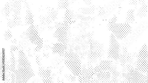Halftone grunge dot texture background. Vintage comic style distressed overlay with soft noise effect. Abstract pop art backdrop.