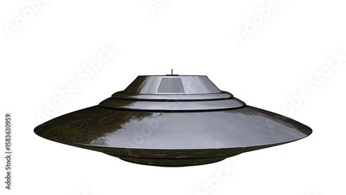 Metallic UFO – Futuristic Flying Saucer with Reflective Surface
Would you like to add a poetic or metaphysical twist to the title or keywords to align with your symbolic themes?
