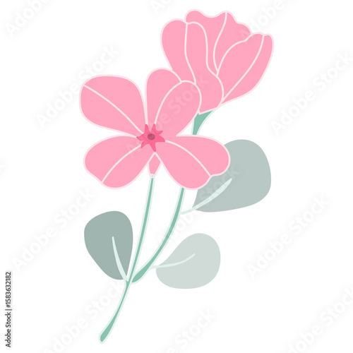 coquette pink  Floral Groupings.Vibrant Bouquets and Blooming Gardens. cute pink flowers.