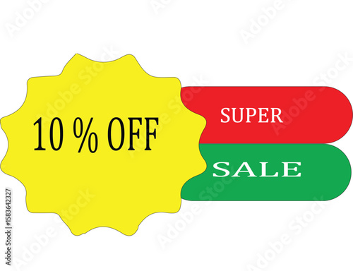 Flat Design Promotional Banners for Special Offers, Discounts & Best Price Campaigns