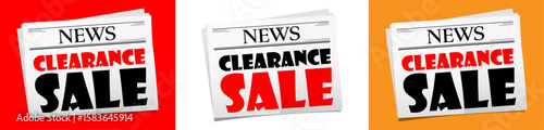 Clearance sale