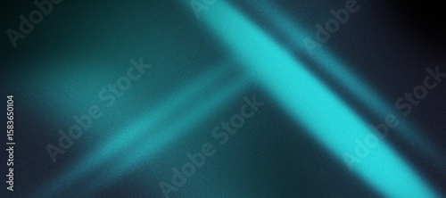 Neon Teal Light Streaks on Dark Abstract Gradient Background, soft glow, Neon Paint Party, grainy background, texture, backdrop design,