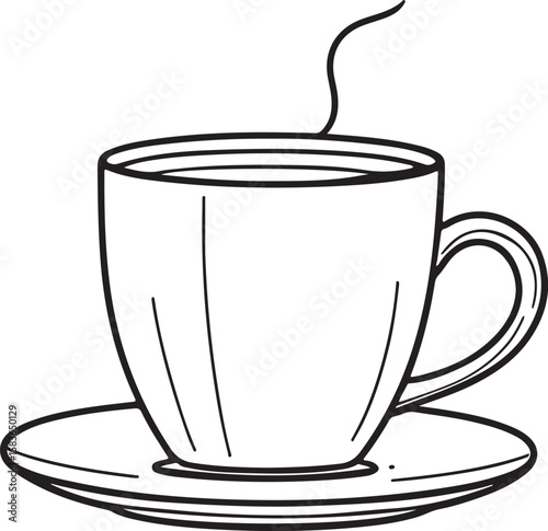 A steaming cup of coffee tea beverage drink