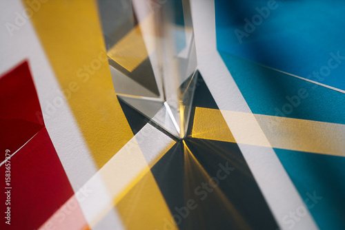 abstract artistic background, reflections of light