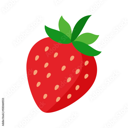 Fresh Strawberry Illustration vector 