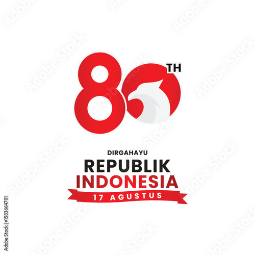 Happy 80th indonesia independence day 