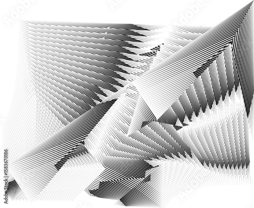 Основные RGB op art modern background, creative dynamic pattern, vector texture