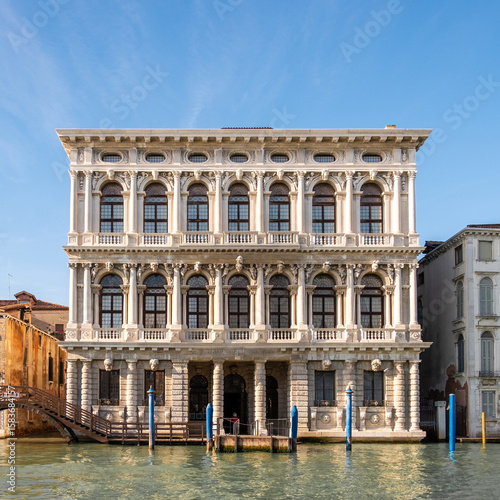 Ca Rezzonico, important historic palace of the city.