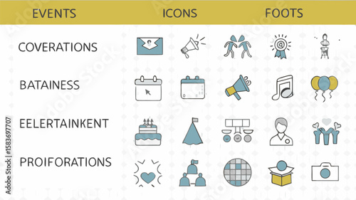 A vector set of infographic elements for business design, featuring icons, charts, and data visualization templates