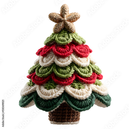 High-resolution crochet baby slippers made of blush yarn with soft ribbed trim, isolated on transparent background