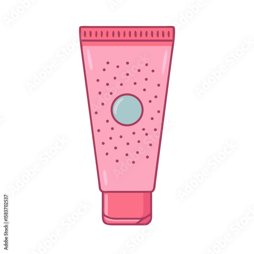 cosmetic cream tube icon