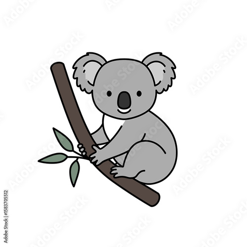 Australian Arboreal Wildlife Illustration