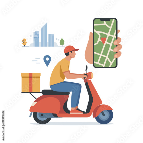 pizza delivery man