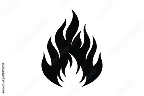 fire vector icon