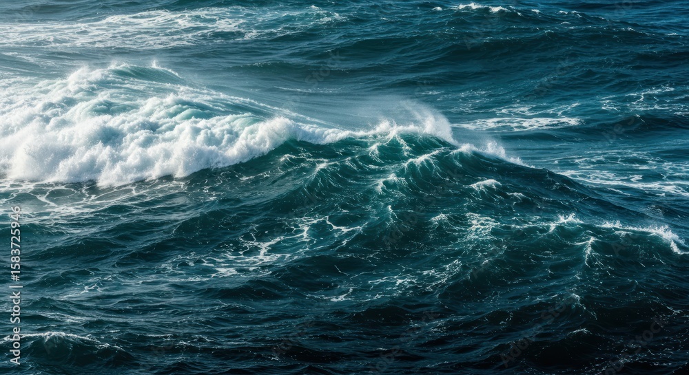 Fototapeta premium Abstract digital glitch art with vibrant pink blue and purple colors.