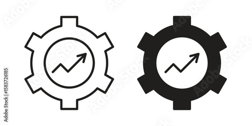 Productivity tools icons designed in filled, outline, line and stroke style