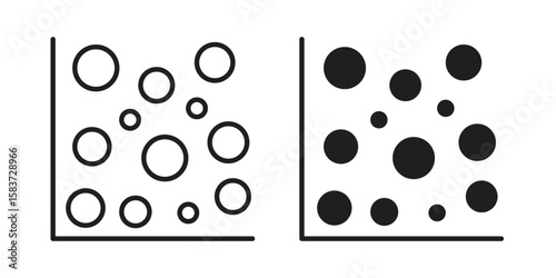 Heat Map icons designed in filled, outline, line and stroke style