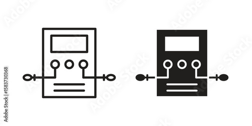 Dialysis icons designed in filled, outline, line and stroke style
