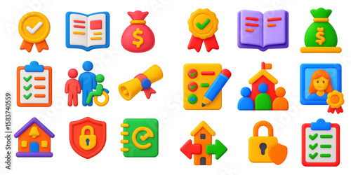Educational Policy Icons