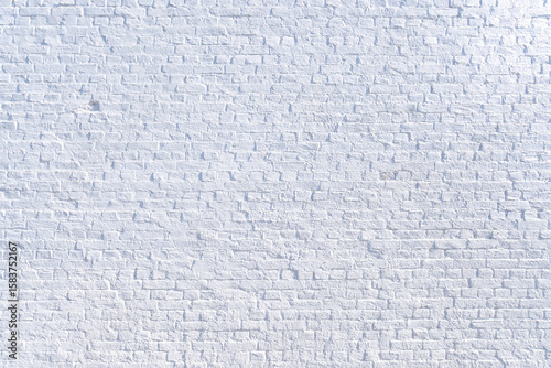 Tableau sur toile white painted brick wall for background use