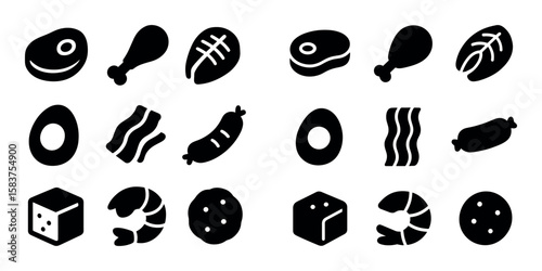 Protein Icon Set