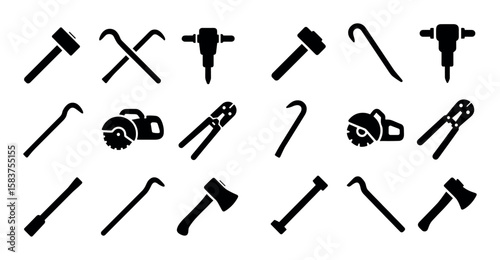 Demolition Tool Icons