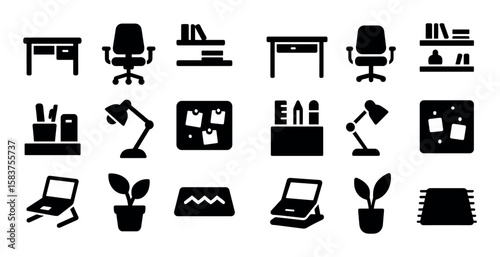 Home Office Icons