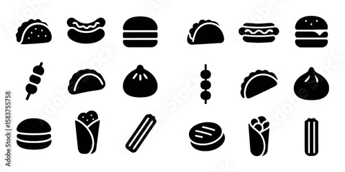 Street Food Icons