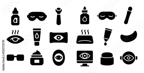 Eye Care Icon Set