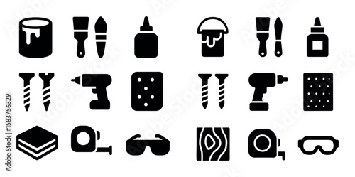 DIY Supplies Icons