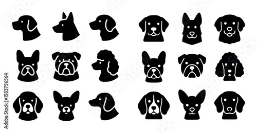 Dog Breeds Icons