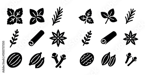 Herb and Spice Icons