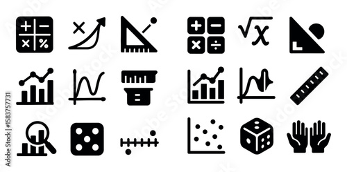 Numeracy Icons Grid