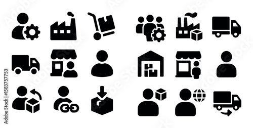 Supply Chain Icons